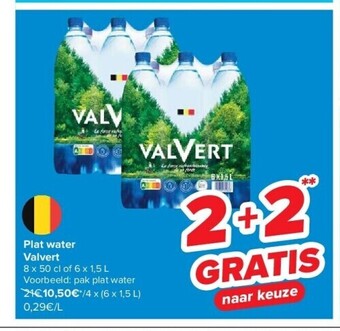Carrefour Plat water valvert aanbieding