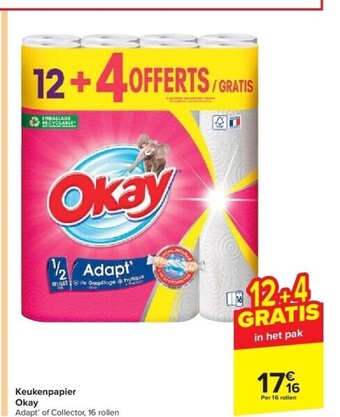Carrefour Keukenpapier okay aanbieding