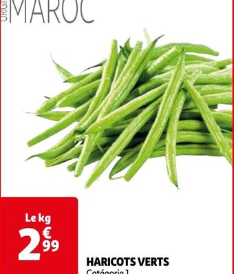 HARICOTS VERTS