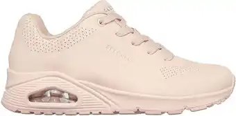 Bol.com Skechers uno-frosty kicks dames sneakers - lichtroze - maat 39 aanbieding