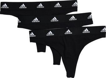 Bol.com Adidas sport thong (3pk) dames onderbroek - maat s aanbieding