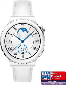 Bol.com Huawei watch gt 3 pro - smartwatch - 43mm - wit aanbieding