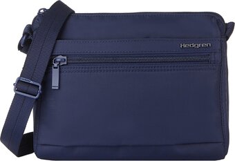 Bol.com Hedgren dames crossbody tas / schoudertas - inner city - blauw aanbieding