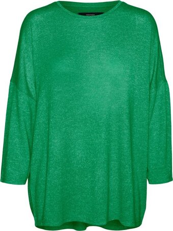 Bol.com Vero moda vmbrianna 3/4 pullover boo rep dames trui - maat m aanbieding