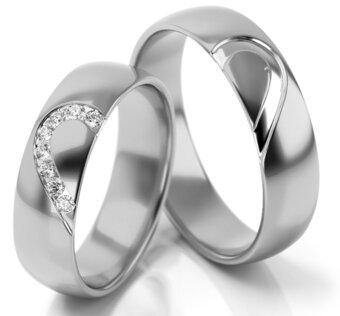 Jonline prachtige zilveren ringen voor hem en haar | trouwringen | zilver | vriendschapsringen