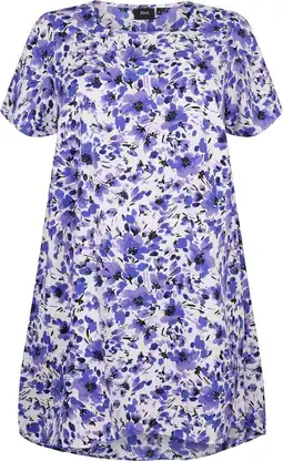 Bol.com Zizzi caanni, s/s, abk dress dames jurk - maat m (46-48) aanbieding