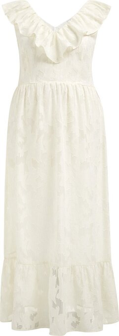 Bol.com We fashion dames maxi-jurk met dessin - curve aanbieding