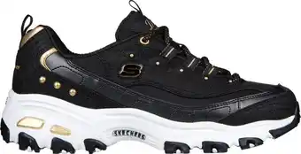 Skechers d'lites - ladies night dames sneakers - zwart - maat 38
