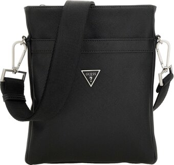 Bol.com Guess kleine crossbodytas / schoudertas dames - certosa - zwart aanbieding
