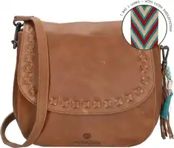 Bol.com Micmacbags friendship schoudertas - bruin aanbieding