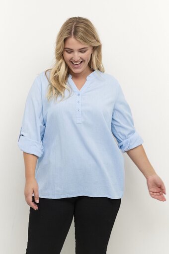 Bol.com Kaffe curve kcmayi blouse dames blouse - maat 46 aanbieding