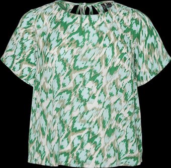 Bol.com Vero moda vmmenny ss top wvn ga cur dames top - maat 48 aanbieding
