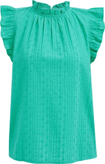 Bol.com We fashion dames top met broderie anglaise aanbieding