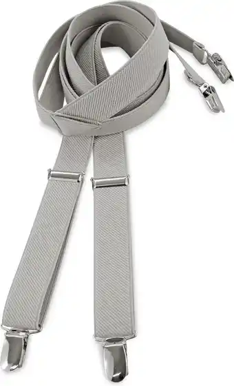 Bol.com We love ties - bretels - 100% made in nl, smal grijs aanbieding