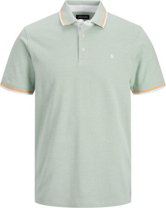 Bol.com Jack&jones plus jjepaulos polo ss noos pls heren poloshirt - maat eu2xl us1l aanbieding