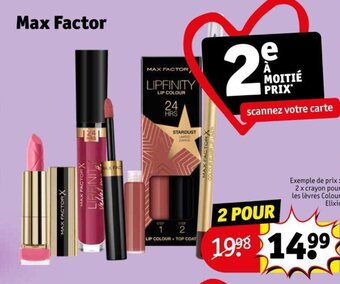 Kruidvat Max Factor aanbieding