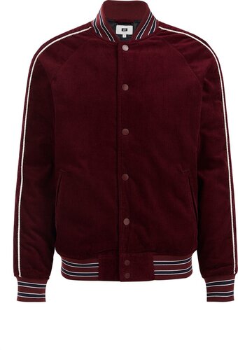We fashion heren corduroy bomberjacket