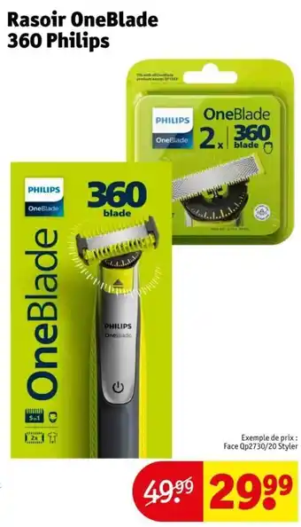 Rasoir OneBlade 360 Philips