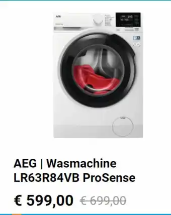 Krëfel AEG | Wasmachine LR63R84VB ProSense aanbieding