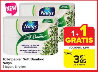 Nalys Toiletpapier Soft Bamboo