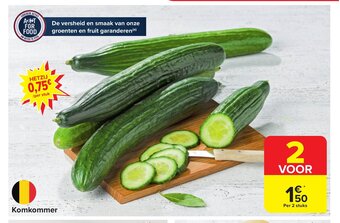 Carrefour Market Komkommer aanbieding