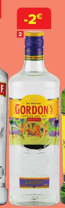Gin London Dry Gordon's 37.5% 70cl