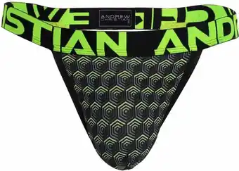 Andrew christian oasis y-back string - maat m - heren ondergoed - herenstring