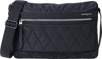 Bol.com Hedgren dames crossbody tas / schoudertas - inner city - zwart aanbieding