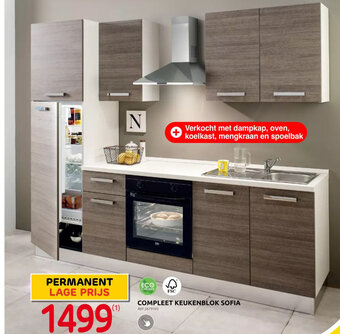 Brico COMPLEET KEUKENBLOK SOFIA aanbieding