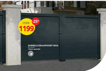 DUBBELE DRAAIPOORT NISA