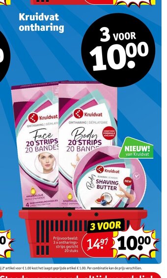Kruidvat Ontharing aanbieding