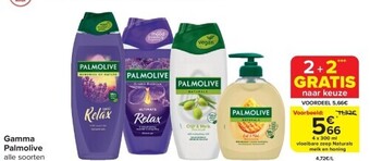 Carrefour Gamma palmolive aanbieding
