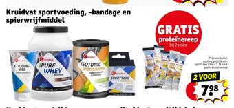 Kruidvat Sportvoeding, -bandage en spierwrijfmiddel aanbieding