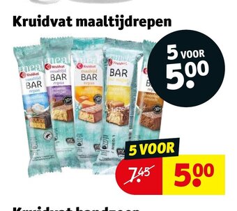 Kruidvat Maaltijdrepen aanbieding