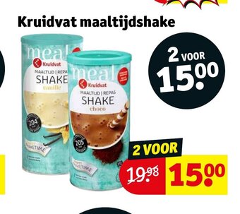 Kruidvat Maaltijdshake aanbieding