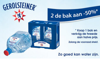 Prik en Tik GEROLSTEINER aanbieding