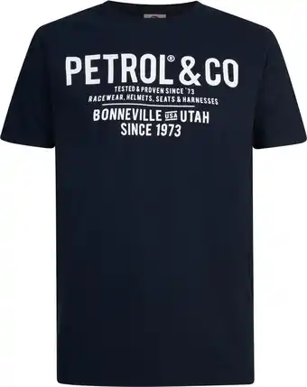 Bol.com Petrol industries - heren petrol & co logo t-shirt - - m aanbieding