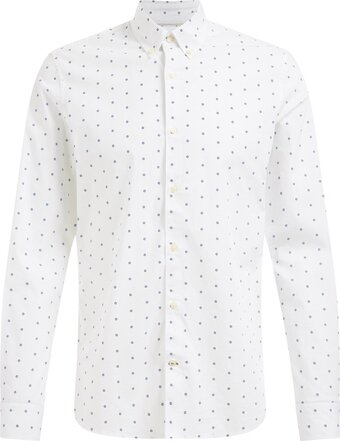 Bol.com We fashion heren tall fit overhemd met dessin aanbieding