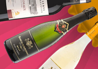Prik en Tik BARON D'ARIGNAC Mousseux 75 cl aanbieding
