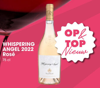 Prik en Tik WHISPERING ANGEL 2022 Rosé 75 cl aanbieding