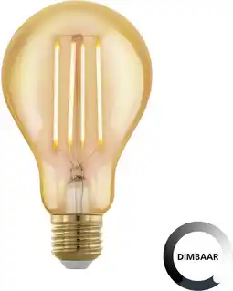 Bol.com Eglo golden age led lamp - dimbaar - 4w - 7.5 cm -11691 aanbieding