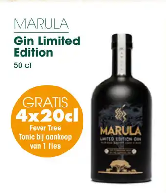 Prik en Tik MARULA Gin Limited Edition 50 cl aanbieding