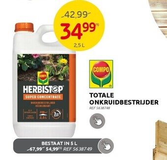 Totale onkruidbestrijder