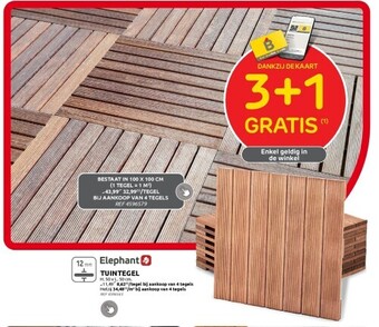 Brico Tuintegel aanbieding