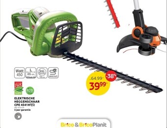Brico Elektrische heggenschaar cpe 4541ht/2 aanbieding