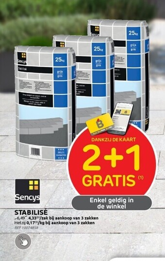 Brico Stabilisé aanbieding