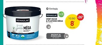 Brico Verf muur & plafond méga aanbieding