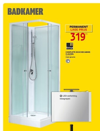 Brico Complete douchecabine claudel aanbieding