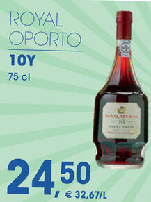 Prik en Tik ROYAL OPORTO 10Y 75 cl aanbieding