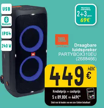 JBL Draagbare luidspreker PARTYBOX310EU